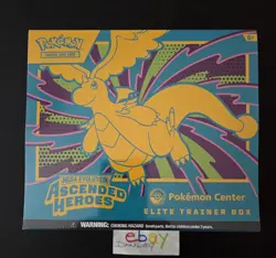 Ascended Heroes Pokemon Center Exclusive Elite Trainer Box ETB BRAND NEW SEALED - Image 1