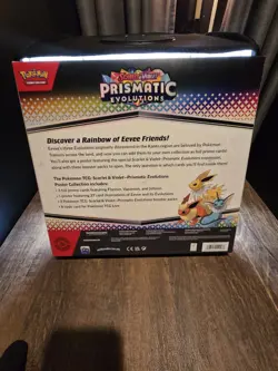 Pokemon TCG Prismatic Evolutions Poster Collection Box - Factory Sealed - Image 2