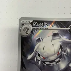 Steelix 150/132 Illustration Rare Holo Mega Evolution Pokemon NM - Image 2