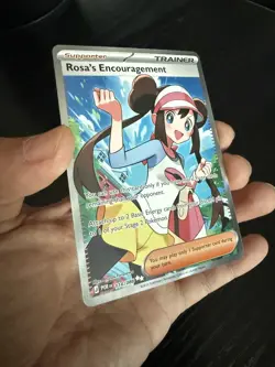 Pokemon TCG Perfect Order - Rosa’s Encouragement 114/088 Full Art NM Pack Fresh - Image 3