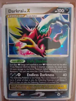 Pokemon TCG Darkrai Lv. X Black Star Promo Holo 2008 D&P Set DP19 PSA GRADE 5 - Image 4