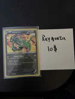 Pokemon Rayquaza Holo 11/20 Dragon Vault 120 HP 40/90 Attack English - Image 1