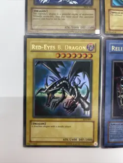Yugioh Starter Deck Lot - Blue Eyes - Dark Magician - Red Eyes - Relinquished - Image 4
