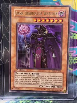 Dark Eradicator Warlock SD6-EN001 Structure Deck: Spellcaster's Judgment 1st... - Image 1