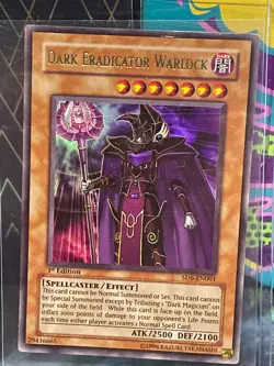 Dark Eradicator Warlock SD6-EN001 Structure Deck: Spellcaster's Judgment 1st... - Image 3