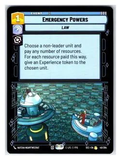 Star Wars Unlimited - Emergency Powers - Secrets of Power 40/264 Normal - Image 1