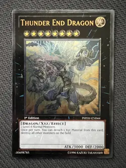 Yugioh Thunder End Dragon 1st Edition Ultimate Rare PHSW-EN044 NM - Image 1