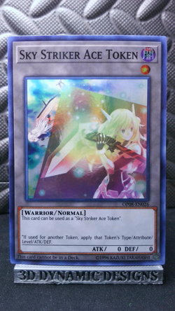 | Yugioh Token: Sky Striker Ace OP08-EN026 Super Ots Tournament Pack 8 NM 🔥 | - Image 1