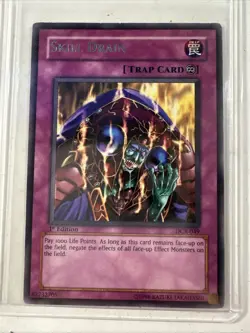 Yu-Gi-Oh! Skill Drain DCR-049 Rare 1st Edition HP - Image 1