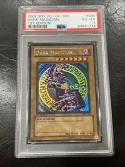 Dark Magician SDY-006 1st Edition Ultra Rare Yugioh PSA 4 - Image 1