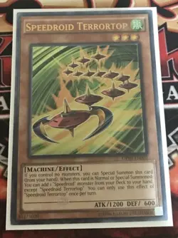 Yugioh Speedroid Terrortop OP03-EN002 Ultimate Rare NM - Image 1