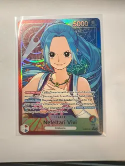 Nefeltari Vivi EB03-001 Leader NM ONE PIECE TCG - Image 1