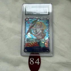 CGC 10 GEM MINT Hibari OP11-010 SR Flagship Battle Prize - ONE PIECE 84 - Image 1