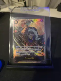 One Piece Crocodile alt art SEC OP14-120 - Image 1