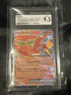 Ho-oh ex Pokemon (2023) Trading Card Game Classic - 007 Charizard Deck CGC 9.5 - Image 1