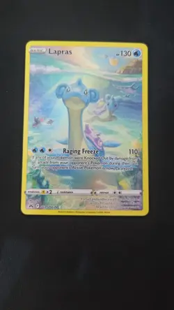 Pokemon TCG Lapras GG05/GG70 SWSH Crown Zenith Galarian Gallery Holo Card - Image 1
