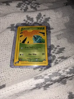 Pokemon TCG Bulbasaur Expedition Card 95/165 2002 Non-Holo Common - Image 1