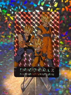 Dragon Ball Z 235 Prism Foil Hero Collection Series 2 Artbox Card DBZ Goku Gohan - Image 1