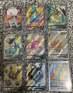 Pokemon TCG Lot Of 27 V Full Art Cards Assortment All Sleeved And Toploaded NM-M - Image 3