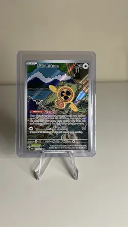 Pokemon TCG Fan Rotom Full Art Holo Basic Card ASC 250/217 - Image 1
