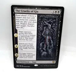 Magic the Gathering MTG The Cruelty of Gix Dominaria United - Image 1