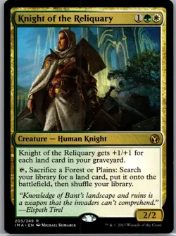 Knight of the Reliquary R Iconic Masters 203 NM Normal - Image 1