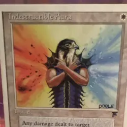 Wizards of the Coast Indestructible Aura 1997 Instant Regular English White - Image 4