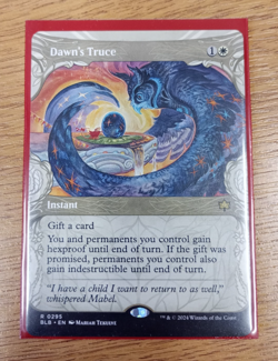 Dawn’s Truce - Showcase - NM - ENG - Mtg Magic The Gathering - Image 1