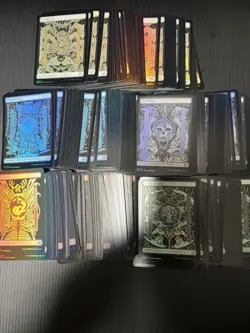 MTG Basic Lands FOIL x250 Full Art Set of 50 Each Phyrexia All Will Be One - Image 1