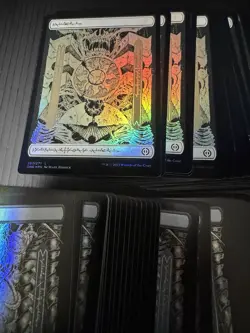 MTG Basic Lands FOIL x250 Full Art Set of 50 Each Phyrexia All Will Be One - Image 2