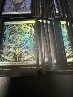 MTG Basic Lands FOIL x250 Full Art Set of 50 Each Phyrexia All Will Be One - Image 5