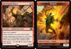 HOWLSQUAD HEAVY w/ 3 Goblin Token mtg NM-M Aetherdrift Rare - Image 1