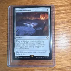 Wizards of the Coast Panharmonicon Artifact Rare Colorless 0237 Fallout - Image 1