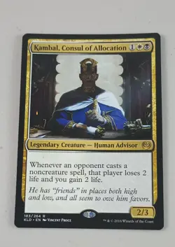 MTG Kambal, Consul of Allocation Kaladesh Regular Magic NM - Image 1
