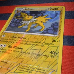 Pokemon Jolteon 37/108 Dark Explorers Reverse Holo Stage 1 HP90 Uncommon 2012 - Image 3