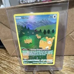 Pokemon Ditto Basic Holo GG22/GG70 HP 70 Ultra Rare Crown Zenith Galarian - Image 1