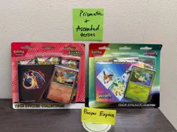 Set of 2 - Pokemon TCG - Ascended Heroes + Prismatic - Tech Sticker Collection - Image 1