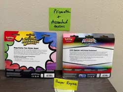 Set of 2 - Pokemon TCG - Ascended Heroes + Prismatic - Tech Sticker Collection - Image 4
