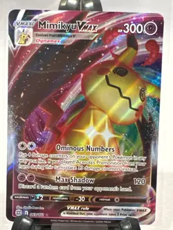 Pokemon TCG SWSH09: Brilliant Stars 069/172 Mimikyu VMAX - Image 1