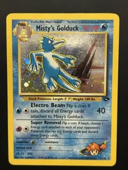 Misty's Golduck Gym Challenge 12/132 Holo Pokemon TCG NM/LP - Image 1
