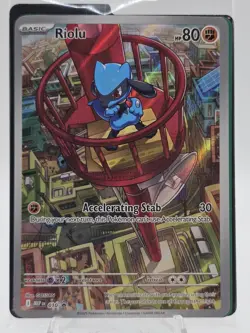 Riolu 010 Mega Evolution SEALED Black Star Promo - Pokemon Card NM - Image 1
