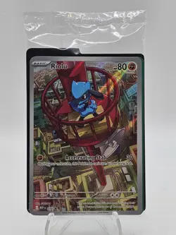 Riolu 010 Mega Evolution SEALED Black Star Promo - Pokemon Card NM - Image 2