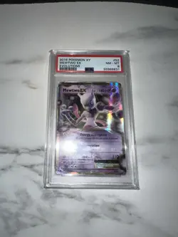 PSA 8 NM-MT Mewtwo EX #52 XY Evolutions 2016 Pokemon - Image 1