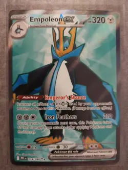 Empoleon ex 114/094 Ultra Rare Phantasmal Flames Pokemon Lightly Played - Image 2