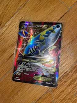 M Sharpedo EX XY200a - XY Promo Ultra Rare Full Art - Pokemon TCG MP!! - Image 3