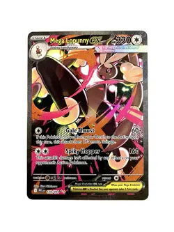 Mega Lopunny ex 128/094 Phantasmal Flames Special Illustration Rare Pokemon TCG - Image 1