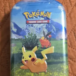 Pokemon Mega Evolution—Ascended Heroes Mini Tin Kit Pikachu Tepig - Image 1