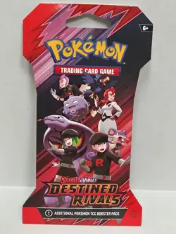 Pokemon Scarlet Violet Destined Rivals Booster Sleeved Booster Pack - Image 1