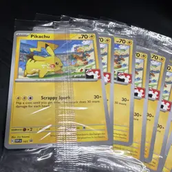 2023 Pokemon SVP Pikachu Play! Event Exclusive Promo #101 SEALED MINT X 16 LOT - Image 2