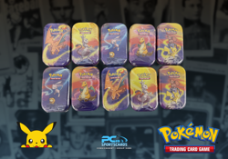 Investor Lot x10 2019 Pokemon TCG Kanto Mini Tin Set Factory Sealed PC1 - Image 1